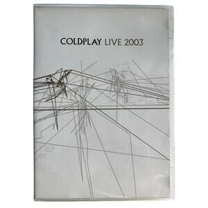 Coldplay Live 2003 DVD + Bonus CD 2-Disc Set Capitol Records